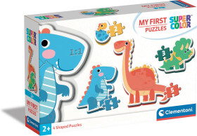 Clementoni Moje první puzzle: Dinosauři 2+3+4+5