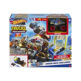 Hot Wheels Monster Trucks aréna: Závodní výzva Herní set Srážka HNB87