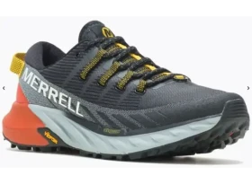 Merrell Agility Peak 4 pánské běžecké boty black/high rise vel. 44 (UK 9.5)