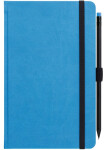 Notes s tužkou - modrý