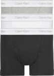 Pánské trenky Pack Trunks Cotton Classics 000NB1893AMP1 černá/bílá/šedá Calvin Klein