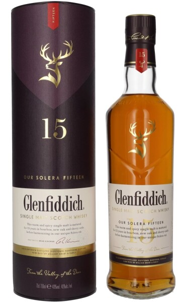 Glenfiddich Whisky 15y 40% 0,7 l (tuba)