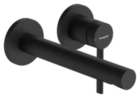 Hansgrohe Zesis S matná černá / Umyvadlová baterie pod omítku / 2-otvorová instalace / EcoSmart+ (74750670)