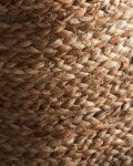 House Doctor Úložné závěsné košíky Ramla Natural, přírodní barva, textil