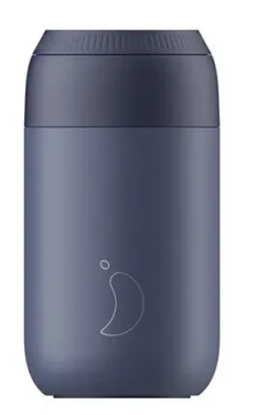 CHILLY'S Series 2 Coffee Mug 340ml Whale Blue / Termo hrnek / Nerezová ocel (C340S2WBLU)