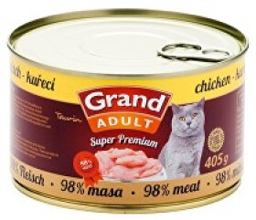 GRAND konz. Superpremium kočka kuřecí 405g + Množstevní sleva sleva 15%