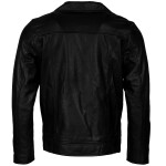 Pánská Kožená Bunda Křivák Benz Brixton Černá Velikost: XL