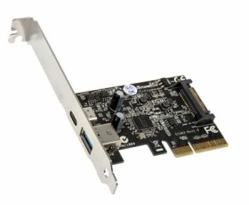 SilverStone ECU03 karta PCIe / 1x USB 3.1 type A 1x USB 3.1 Type C (SST-ECU03)