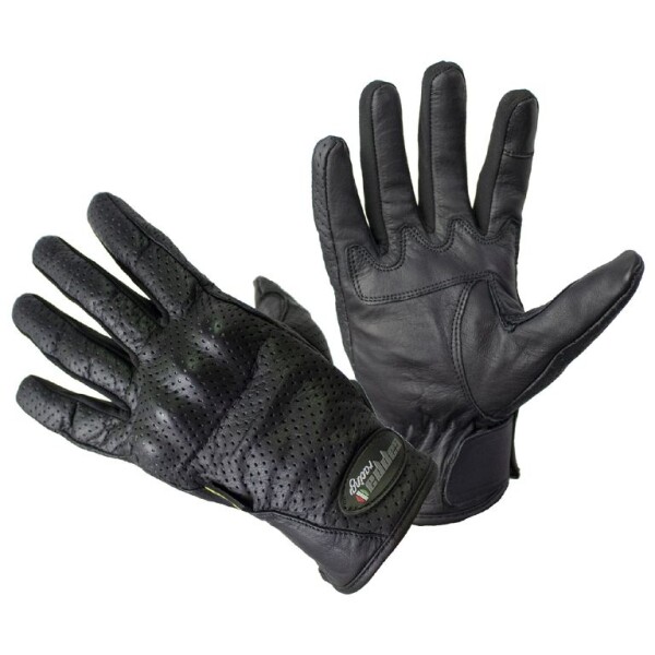 Moto rukavice Cappa Mass CE černé - M