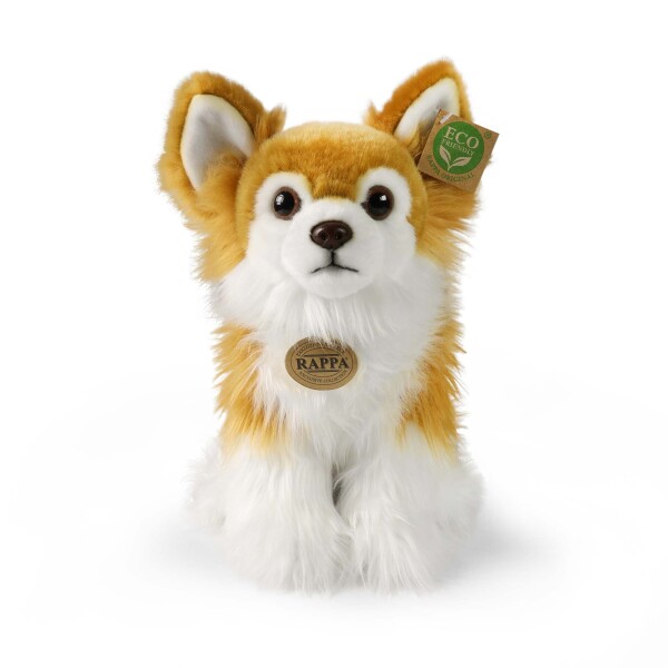 Plyšový pes čivava sedící 28 cm, ECO-FRIENDLY