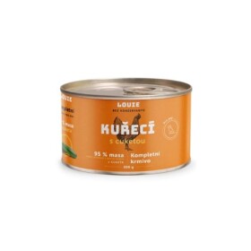 Louie konzerva Kuřecí s cuketou Hmotnost: 200g
