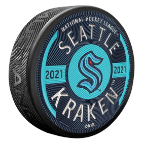 Mustang Puk Seattle Kraken NHL Gear Puck Design Trimflexx