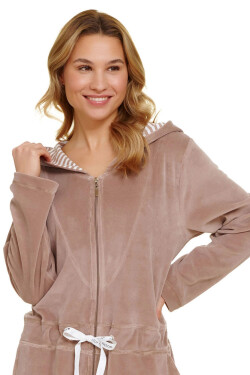 Dámský župan 1008 beige plus - Doctor Nap béžová XXL