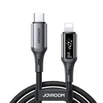 Joyroom S-A60 StarTalk Nabíjecí kabel USB-C (M) - Lightning (M) 30W 1.2m černá (6956116762346)