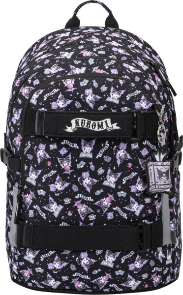 BAAGL Školní batoh Skate Kuromi Black