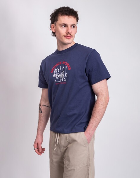 Tričko Service Works Soup For The Soul Tee NAVY