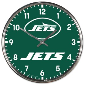 Hodiny New York Jets NFL Chrome Team Design