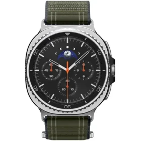 Spigen Fabric Band (hook-and-loop) pro Samsung Galaxy Watch 8 46mm/44mm/40mm zelená (AMP10154)