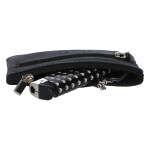 Kožená klíčenka Bellugio KEYS, černá