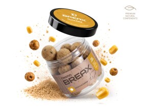 Delphin Vyvážené boilies BreaX/NutCAKE Tygří ořech-Scopex-Kukuřice 100g - 16mm,Delphin Vyvážené boilies BreaX/NutCAKE Tygří ořech-Scopex-Kukuřice 100g