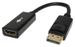 Goobay DisplayPort - HDMI adaptér černá / Adaptérový kabel / 8K / 60 Hz / 10 cm (75270)