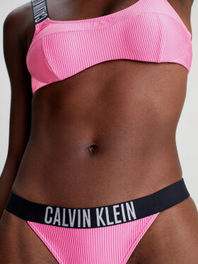 Dámské plavkové kalhotky KW0KW02392 TOZ růžové Calvin Klein