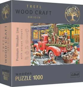 Trefl Wood Craft Origin - Puzzle - Santovi malí pomocníci