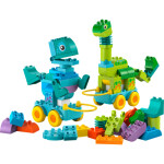 LEGO® DUPLO® 3 v 1: Dinosauři na kolečkách