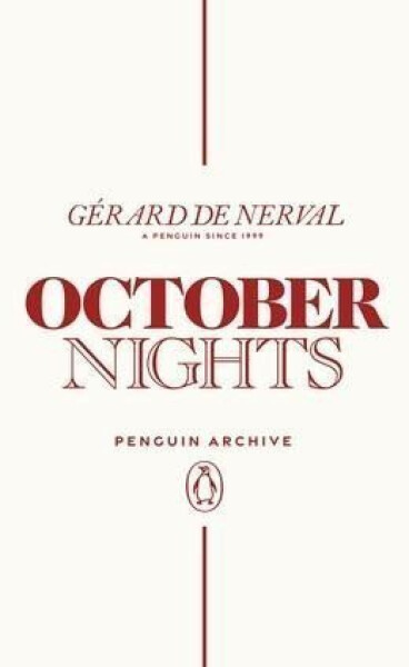 October Nights - Gérard de Nerval