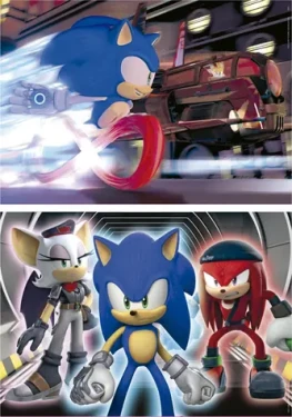 EDUCA Svítící puzzle Sonic Prime