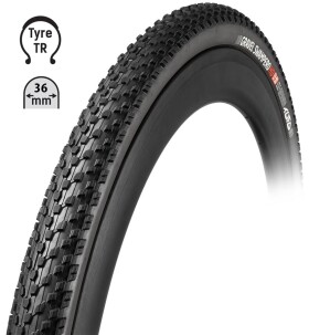 Plášť TUFO Gravel SWAMPERO HD 700 x 36C, bezdušový černý