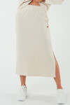 Italian Fashion Stella maxi barva: béžová L