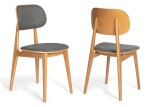 MURDIA trade s.r.o. Jídelní židle LULA SOFT čalouněná - buk MUR-LULA-SOFT-BUK