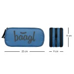 BAAGL SET Coolmate Ocean Blue: batoh, penál, sáček