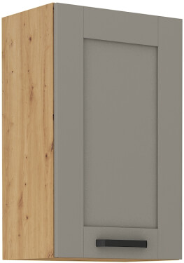 Horní skříňka Luna 45 G-72 1F Barva korpusu: Dub artisan, Barva dvířek: Clay Grey