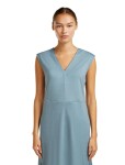 Dámské merino šaty ICEBREAKER Wmns 200 Granary Sleeveless V Neck Dress, Flint Blue velikost: S