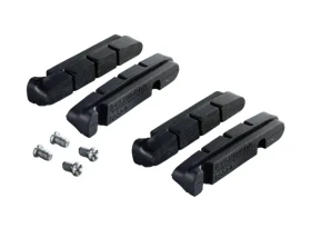 Adaptér Shimano Deore XT BR-M755 Rear for Post Type Mount - Shimano R55C4 Carbon brzdové gumičky pro Dura Ace/Ultegra/105 (2 páry)