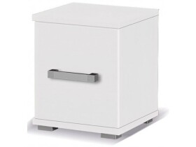 Noční stolek Maximus M16 Barva korpusu: Bílá, Rozměry: 35 cm