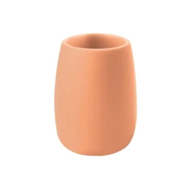 Spirella SVEN broskvová / Kelímek na kartáčky / Polyresin