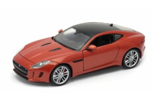 Welly Jaguar F Type Coupe oranžová 1:24