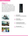 Skrytý lokalizační tag / lokátor do řídítek - PB611