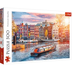 Trefl Amsterdam Nizozemí 48x34cm v krabici 39,5x27x4,5cm 500 dílků