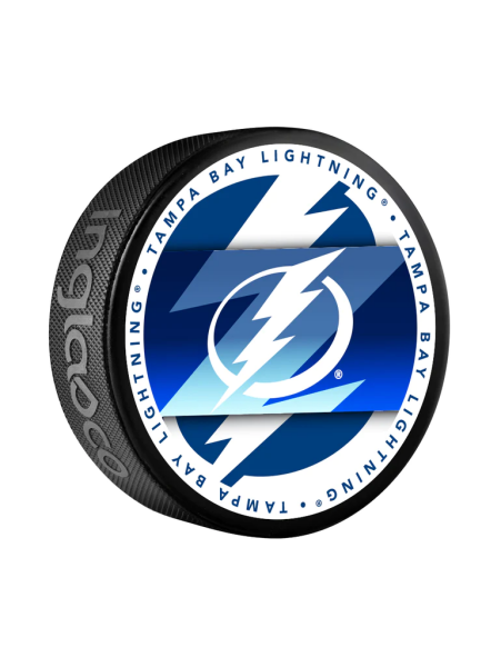 Inglasco / Sherwood Puk Tampa Bay Lightning Medallion Souvenir Collector Puck