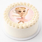 Obrázek Jedlý papír na dort Brainrot Balerina