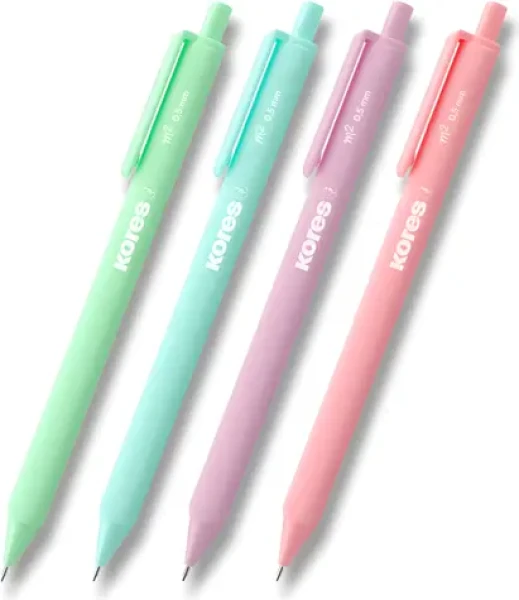 Kores M2 Pastel mix barev / Mikrotužka / 0,5 mm / bez pryže (0041/9925300)