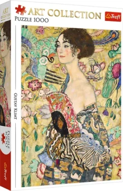 TREFL Puzzle Art Collection: Dáma s vějířem