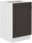 Spodní skříňka pod dřez Stilo 50 ZL 1F BB Barva korpusu: Dub artisan, Barva dvířek: Dust Grey