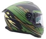 Integrální helma Xrc Loomis khaki/blk/brown/beige - L / zelená