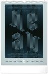 Nástěnný kalendář 2026 NOTIQUE - Alternative Movie Posters, 33 x 46 cm