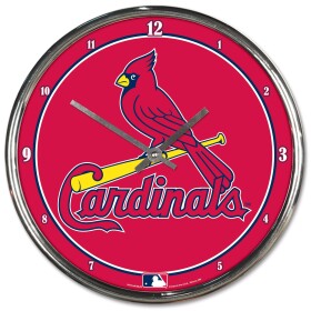 Hodiny St. Louis Cardinals MLB WinCraft Chrome